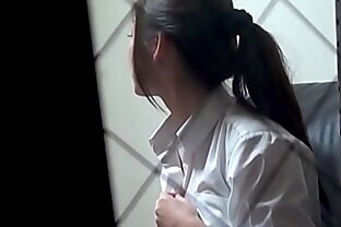 Asian in Uniform Fingers 10 Min
