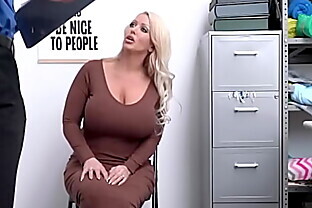 Alura Jenson in MILF Harassing the Cashier