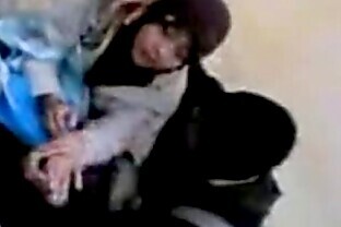 Lewd Jilbab Slut on the Street